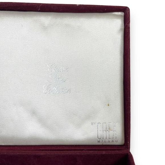 Vintage Set of 6 CREA Garanzia 4" Silver Plated Coasters with Box - Picture 7 of 9